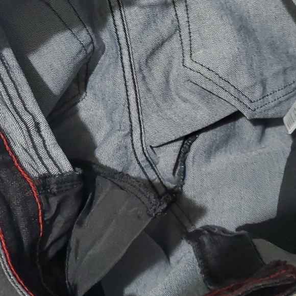 Forever Twenty One jeans women's size 27 equals 4 size 4 US black vintage - Picture 11 of 14